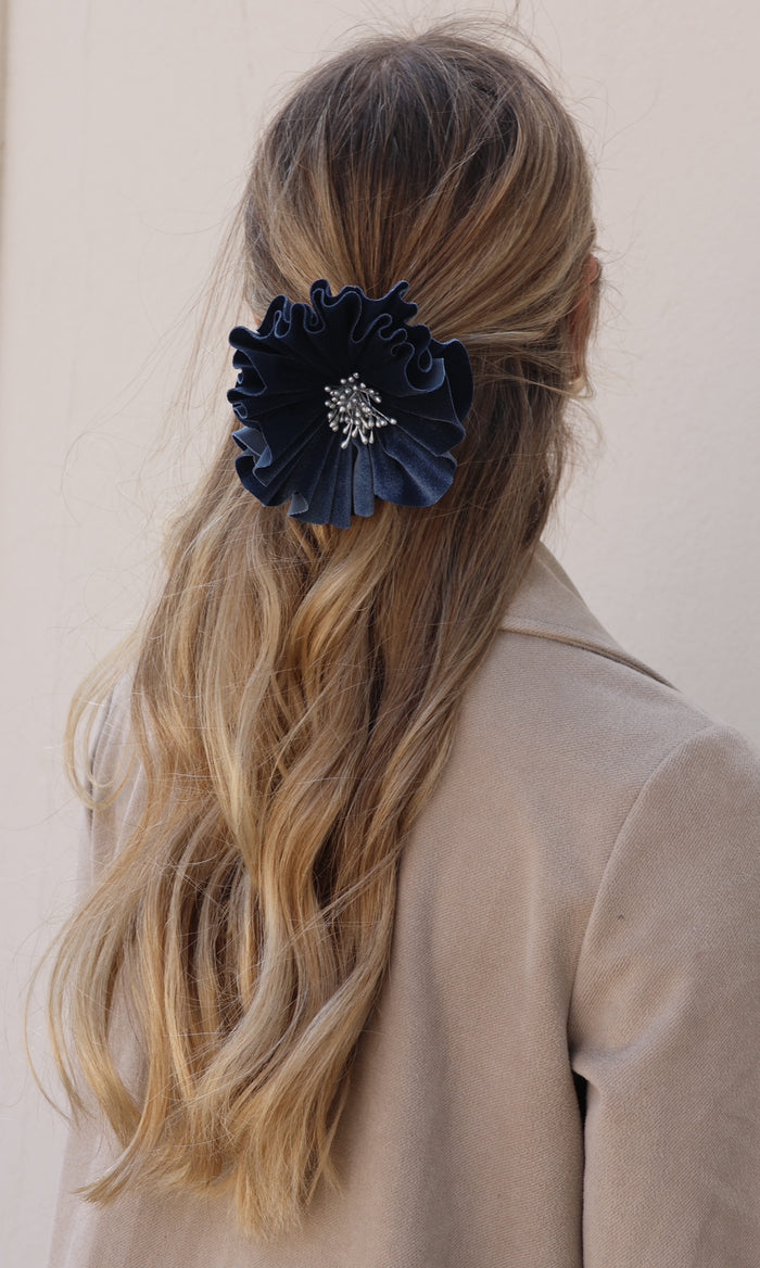 SCRUNCHIE AZUL FLORENTINE