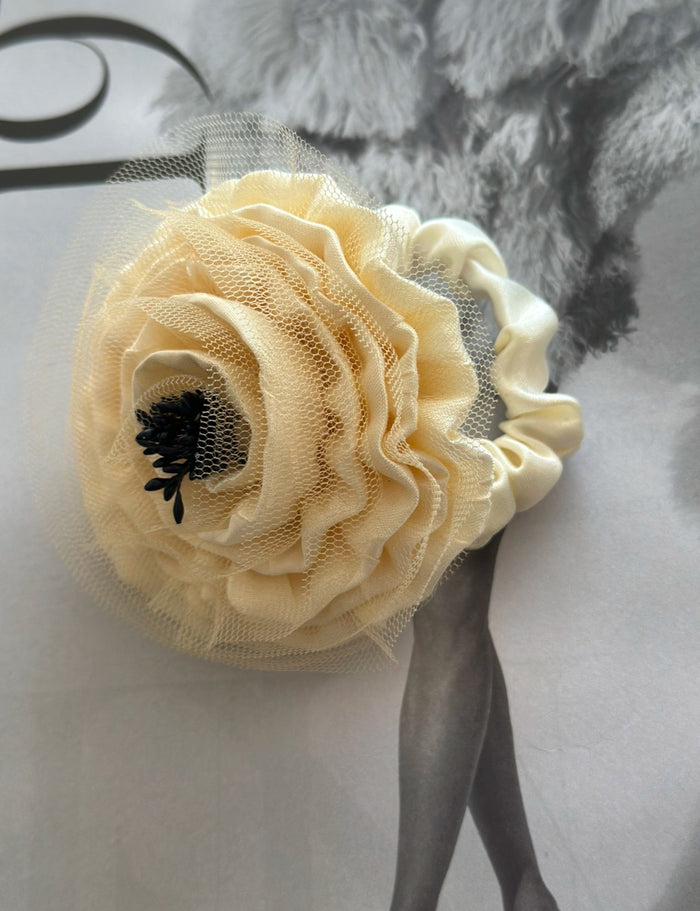 Amour Scrunchie Blanco