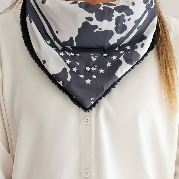 Pañuelo Print Black