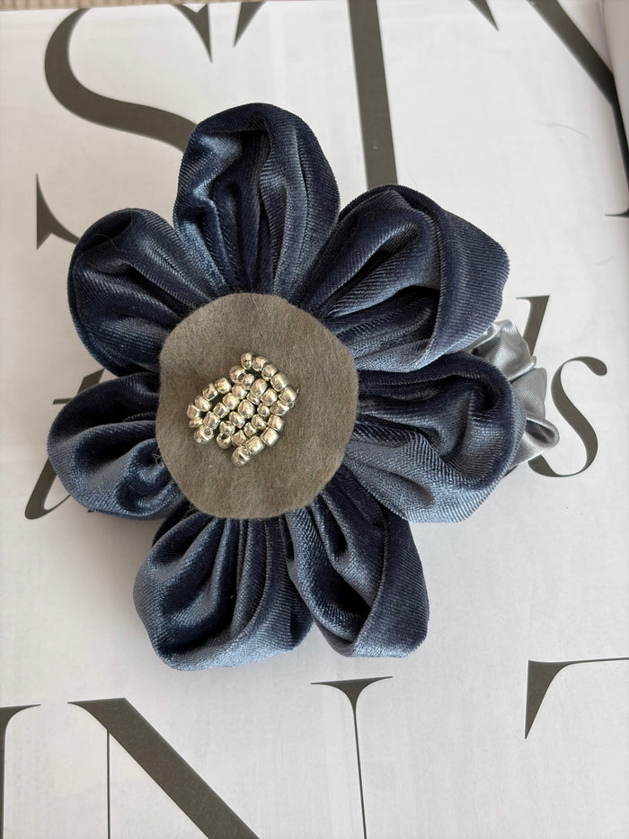 SCRUNCHIE BLUE ROSÉ