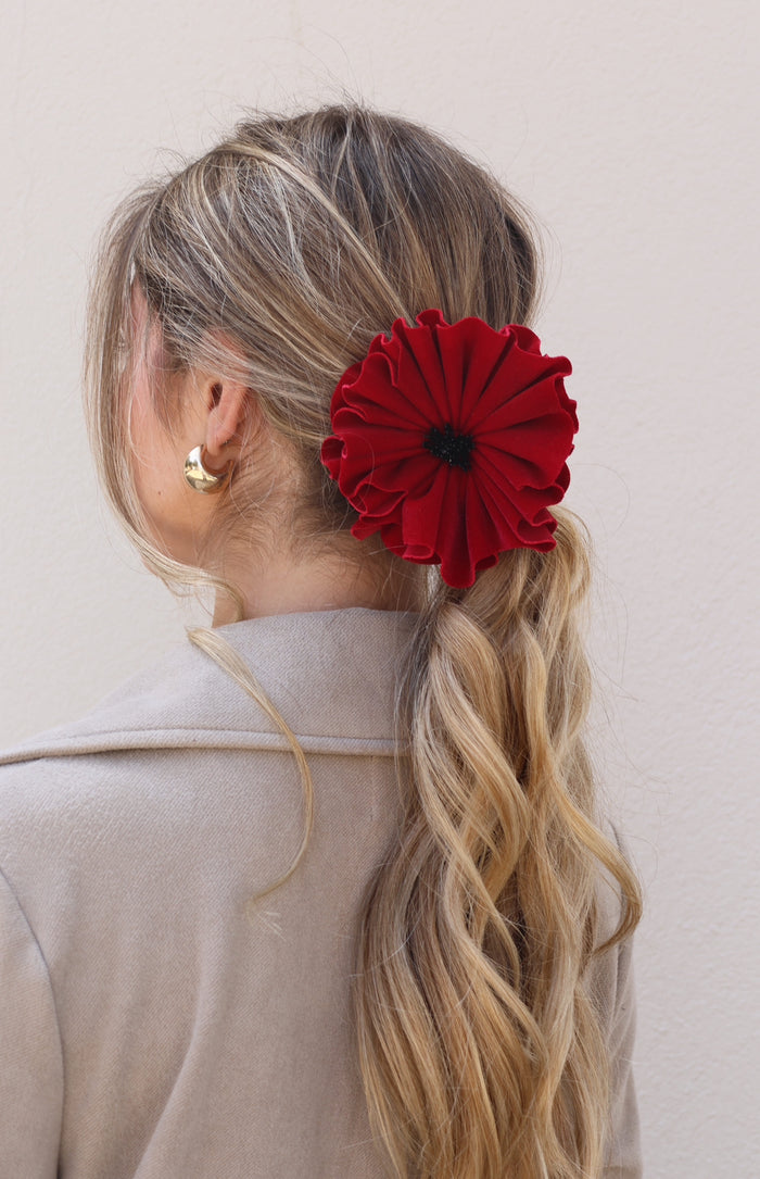 SCRUNCHIE ROJO FLORENTINE