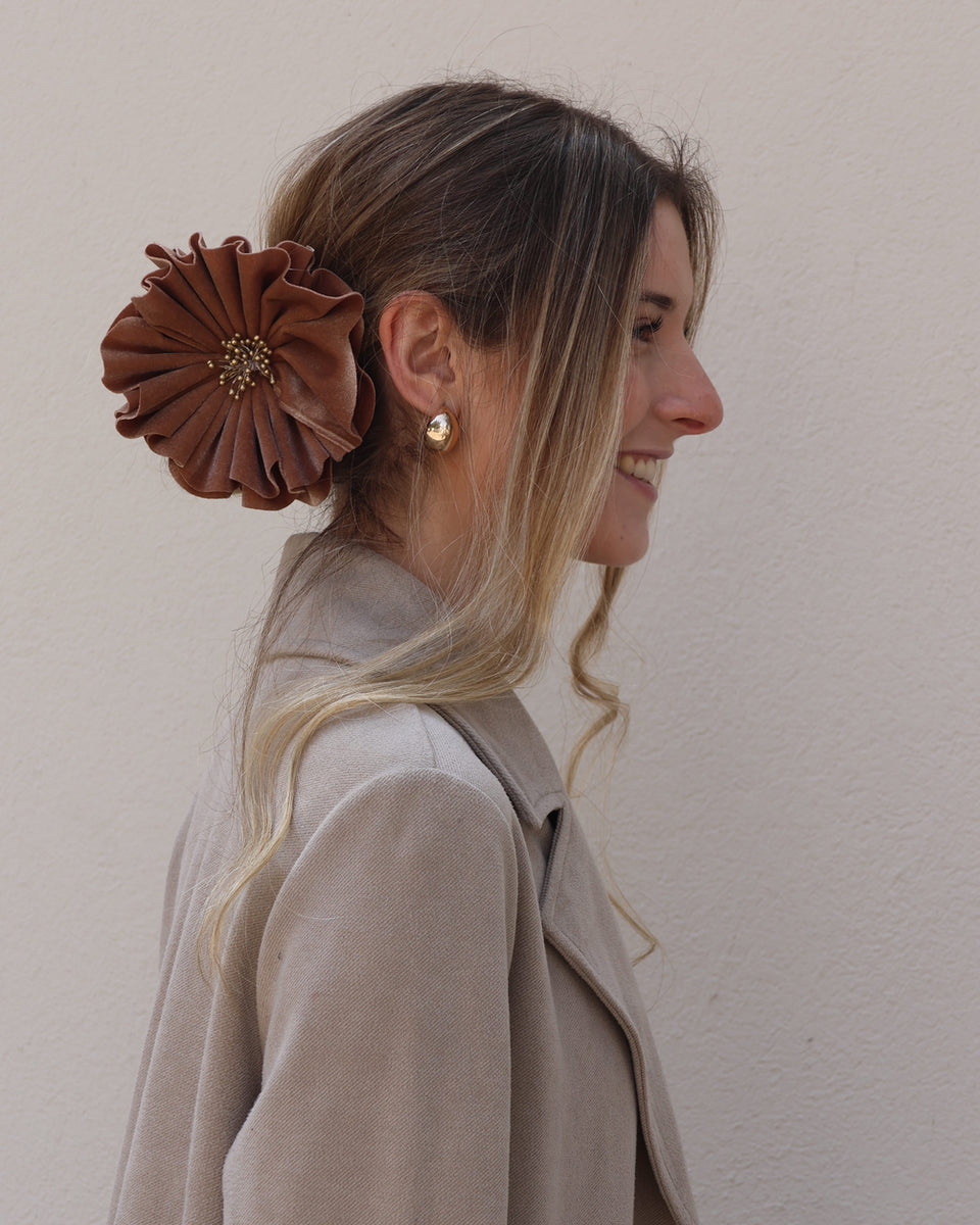 SCRUNCHIE GOLD FLORENTINE