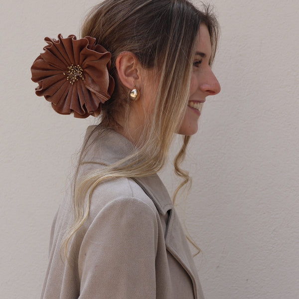 SCRUNCHIE GOLD FLORENTINE