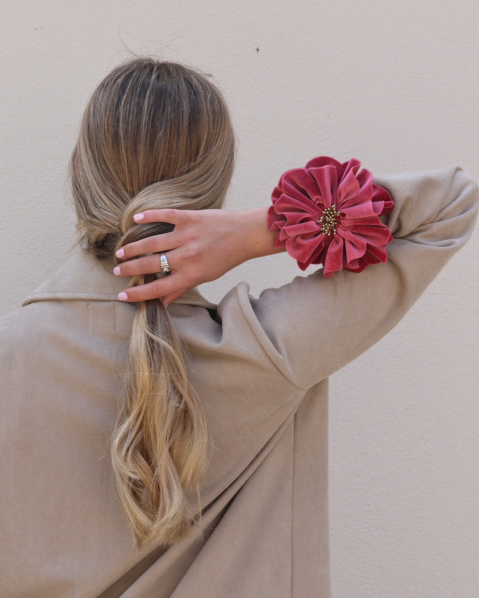 SCRUNCHIE ROSA FLORENTINE