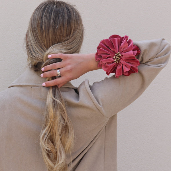 SCRUNCHIE ROSA FLORENTINE