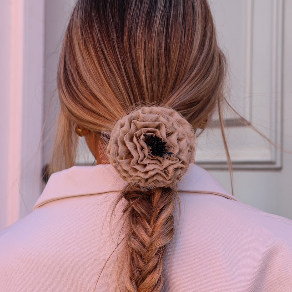 Amour Scrunchie Gold