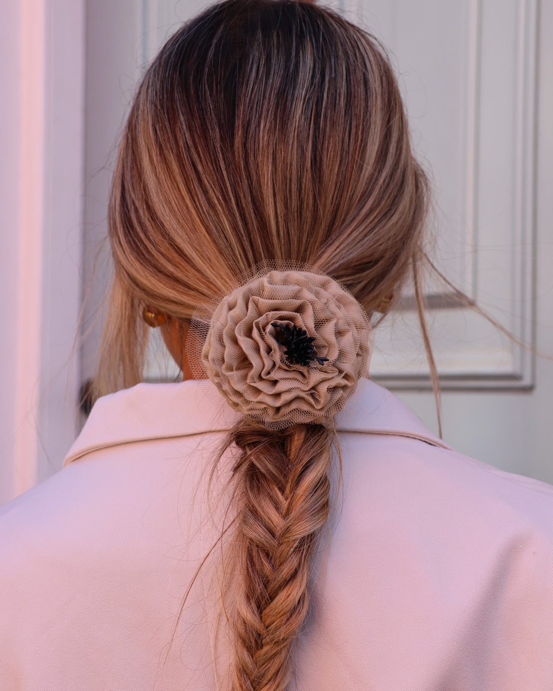 Amour Scrunchie Gold
