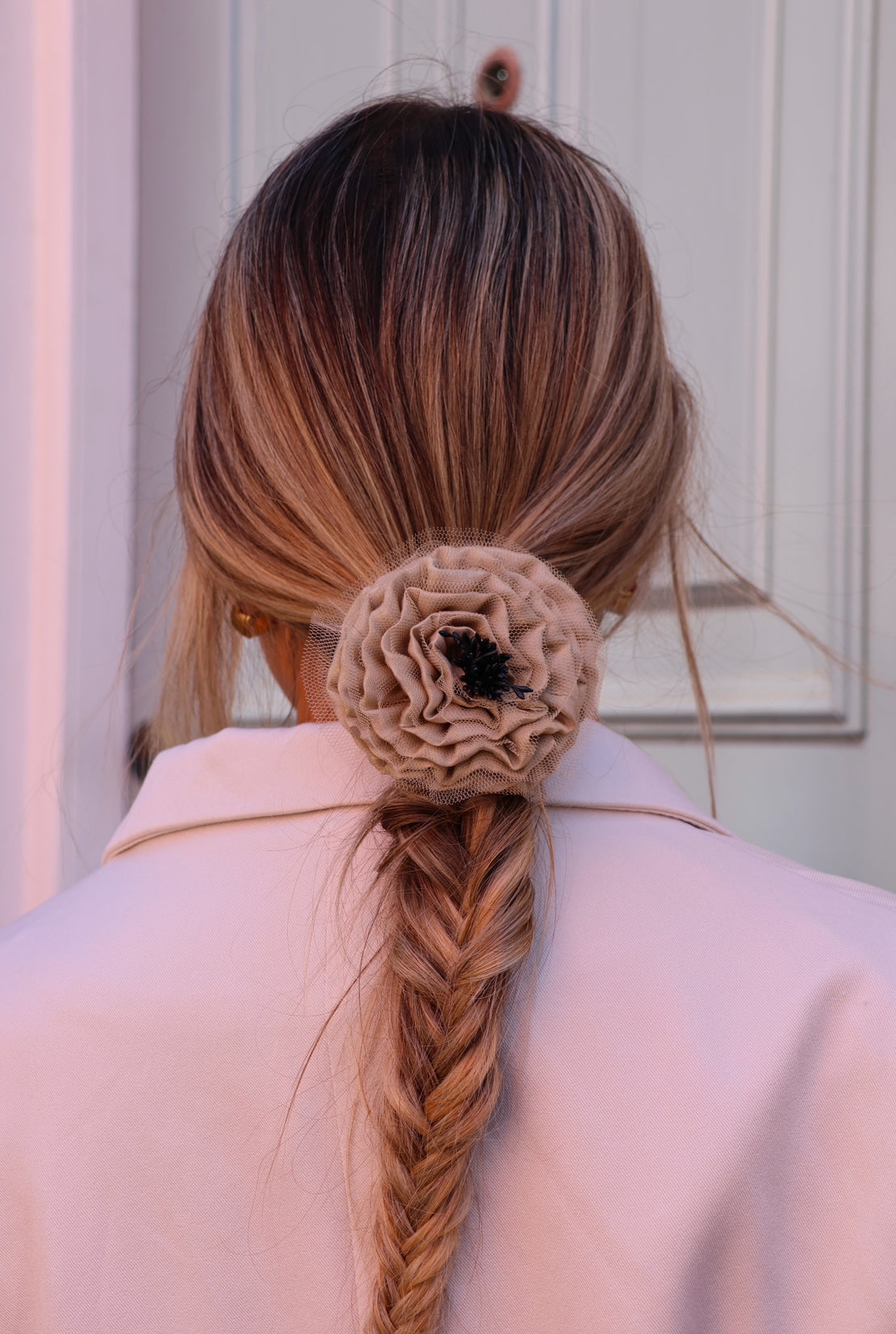 Amour Scrunchie Gold