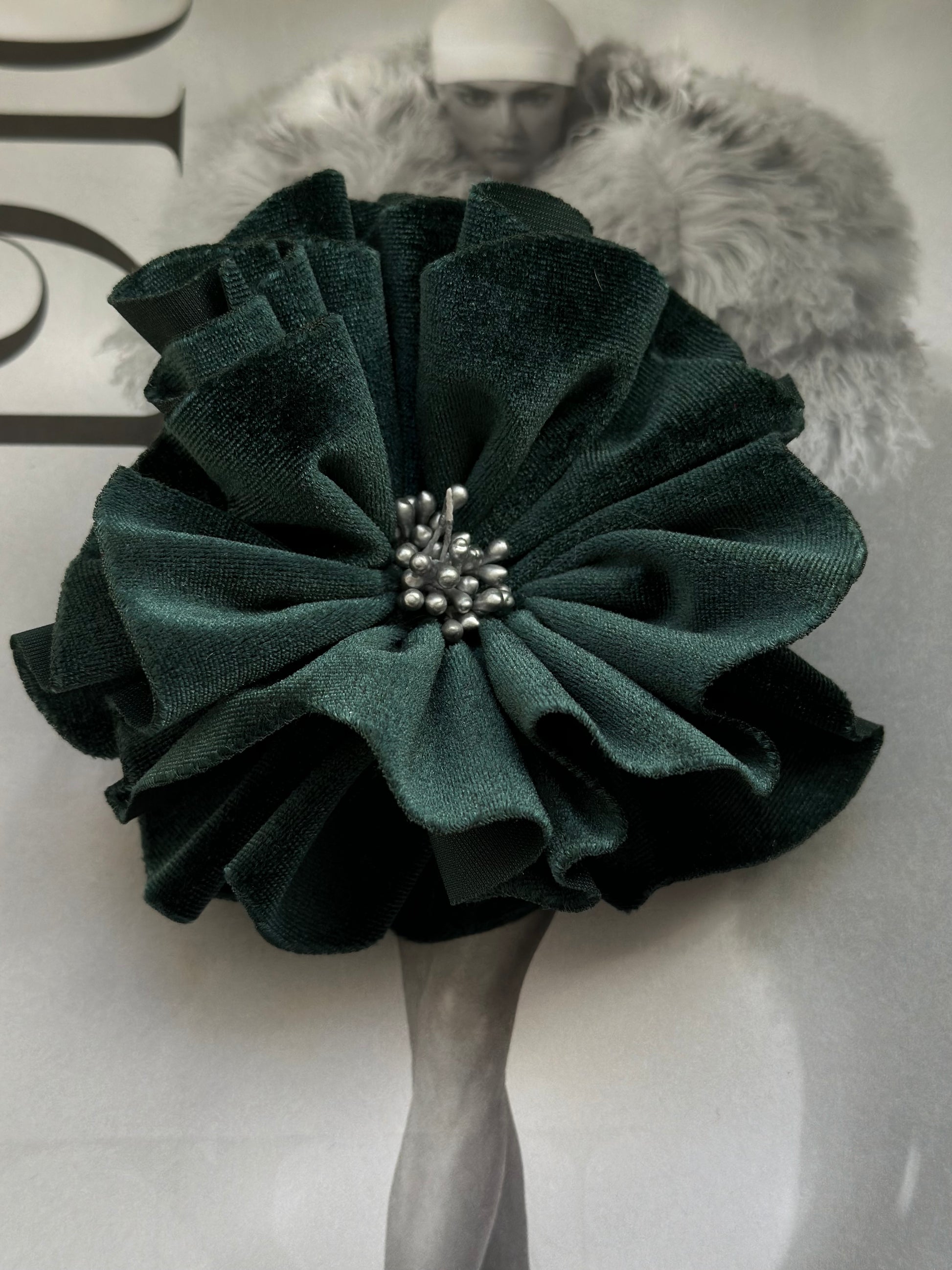 SCRUNCHIE VERDE FLORENTINE