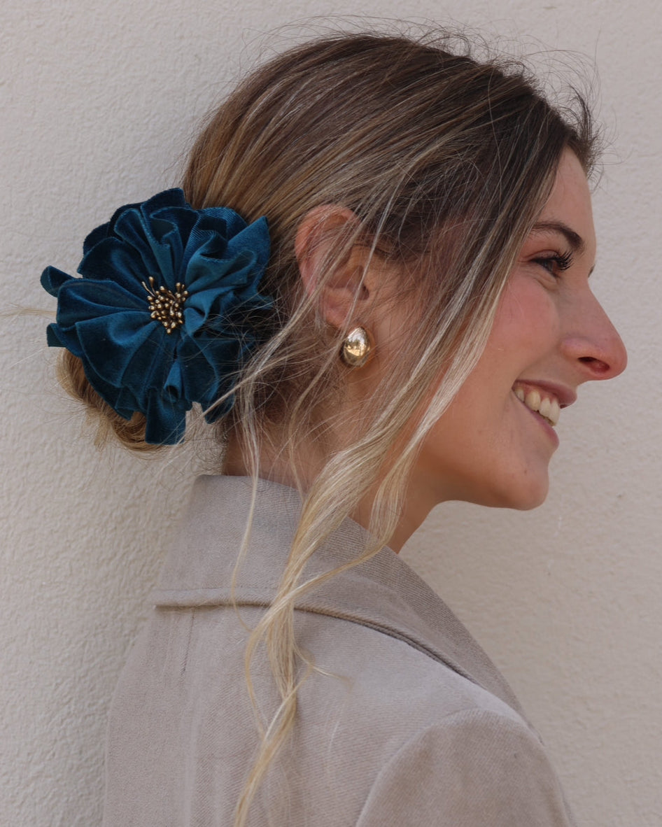 SCRUNCHIE PETRÓLEO FLORENTINE