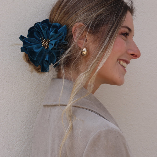 SCRUNCHIE PETRÓLEO FLORENTINE