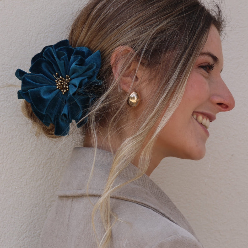 SCRUNCHIE PETRÓLEO FLORENTINE
