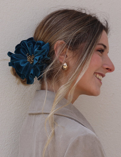 SCRUNCHIE PETRÓLEO FLORENTINE