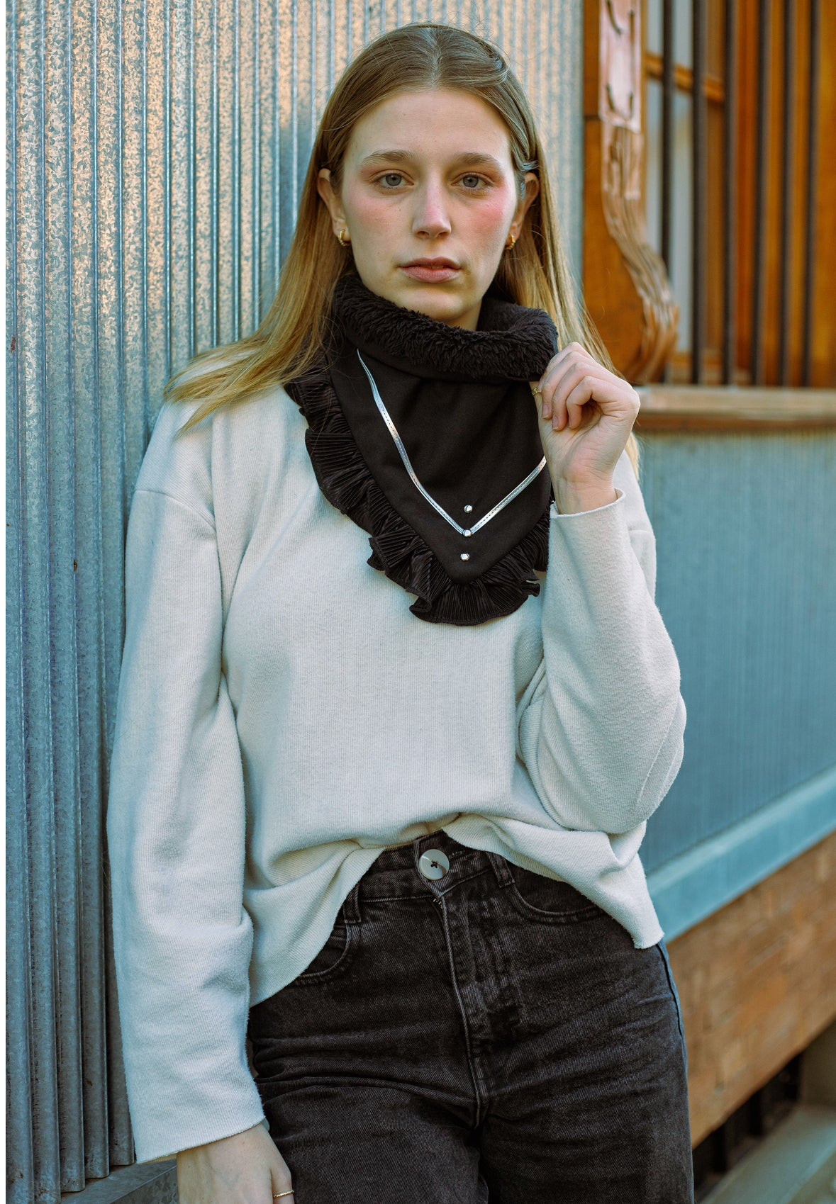 Pañuelo Flare Black