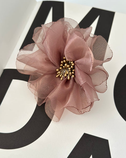 Flor Scrunchie Gold