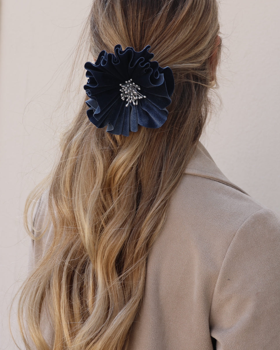 SCRUNCHIE AZUL FLORENTINE