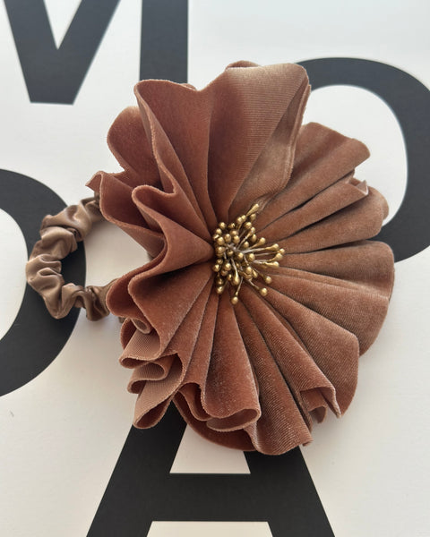 SCRUNCHIE GOLD FLORENTINE