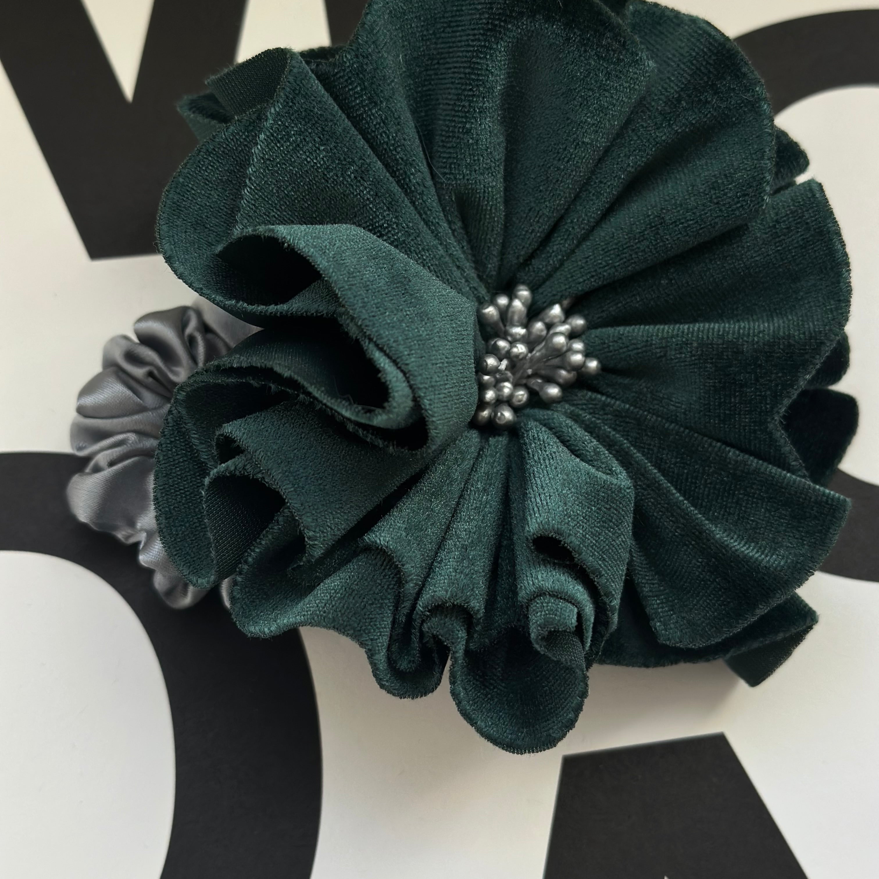 SCRUNCHIE VERDE FLORENTINE