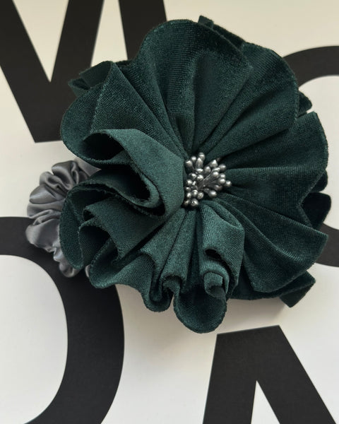SCRUNCHIE VERDE FLORENTINE