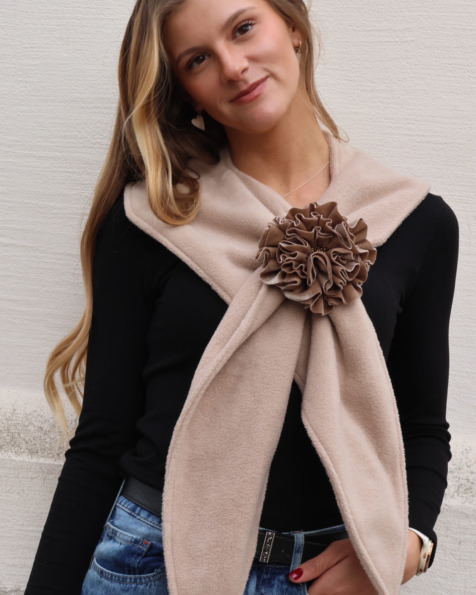 PAÑUELO ROSEIRE BEIGE