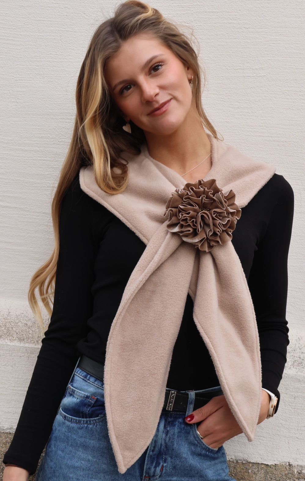 PAÑUELO ROSEIRE BEIGE