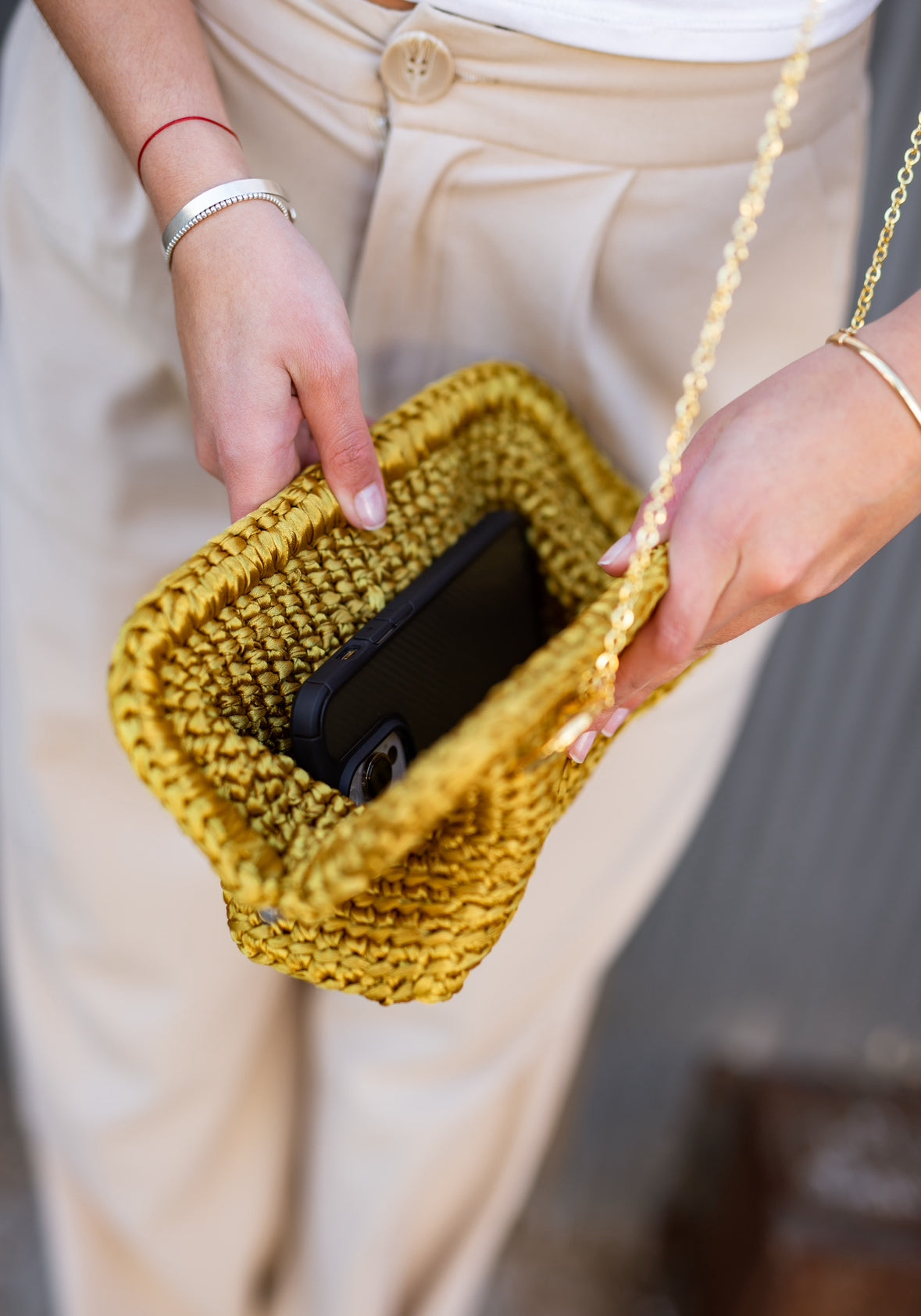 Catalina Raso Verde Olivo