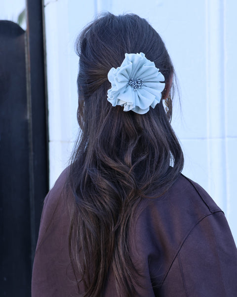SCRUNCHIE WHITE FLORENTINE