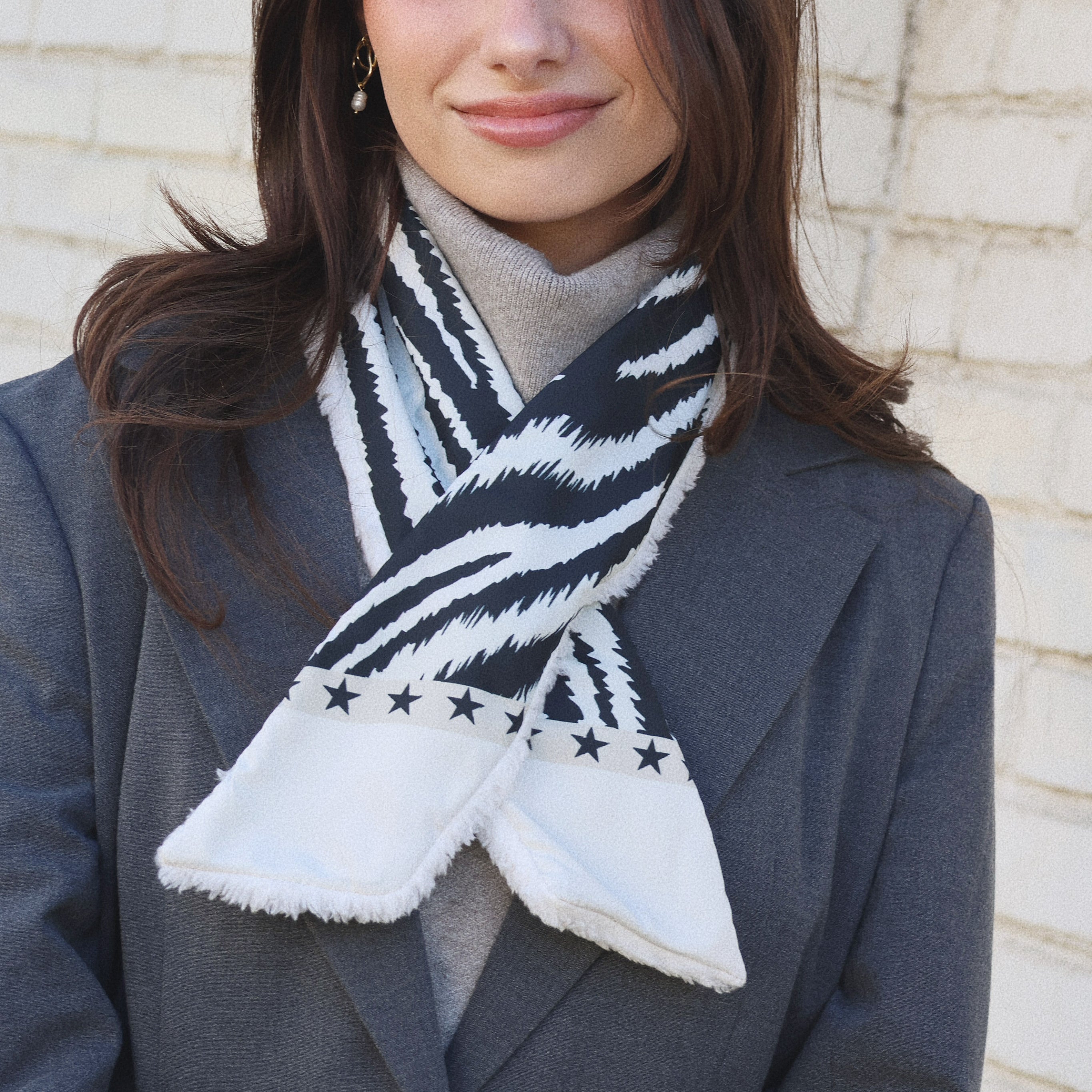 Pañuelo Frances Beige Star