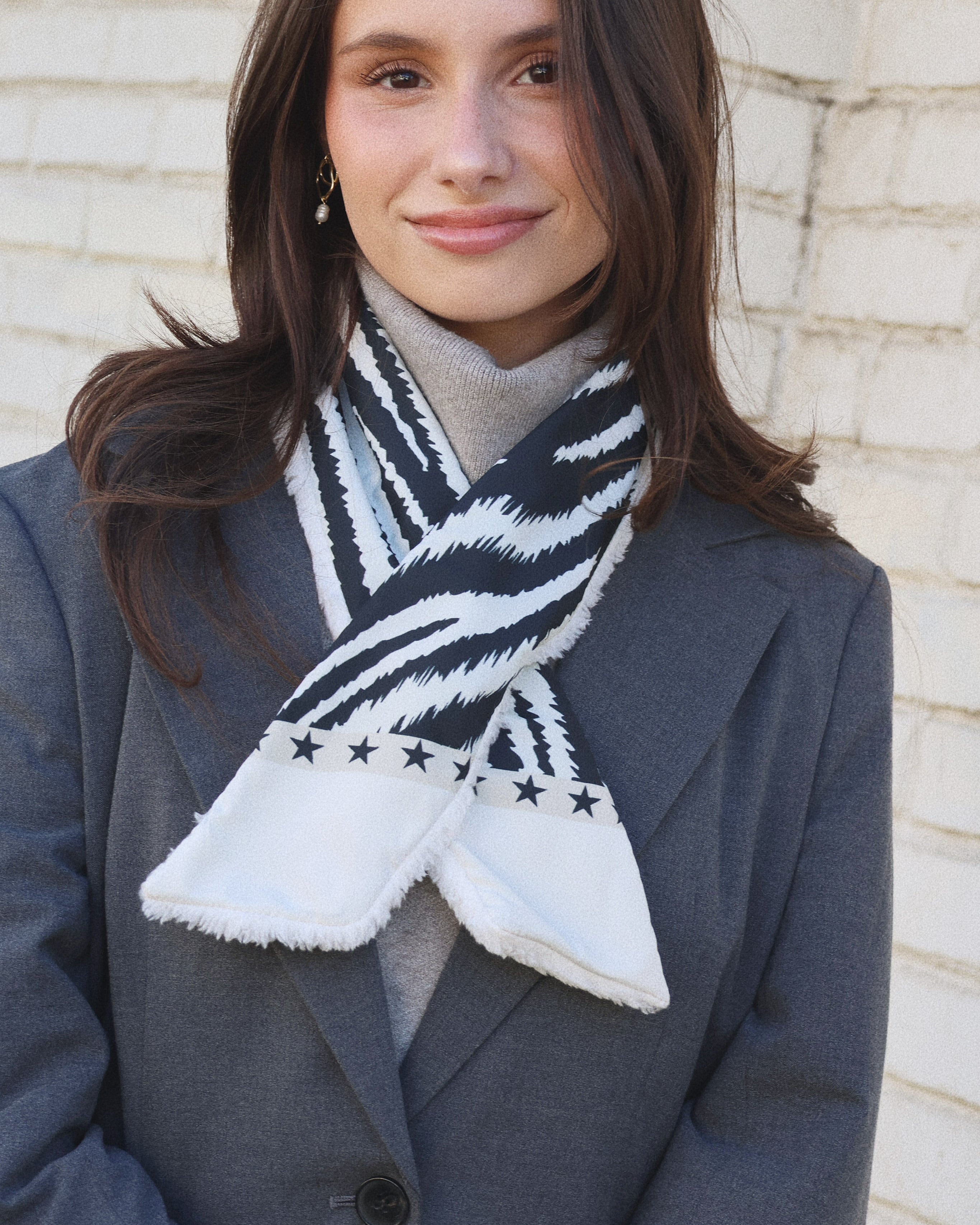 Pañuelo Frances Beige Star