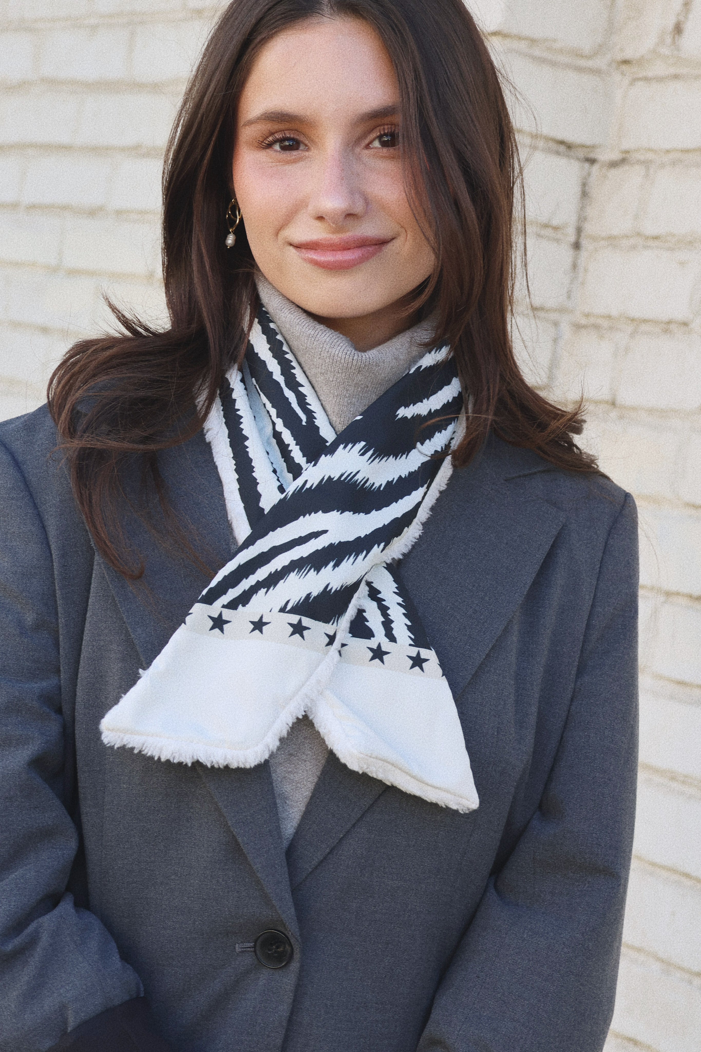 Pañuelo Frances Beige Star