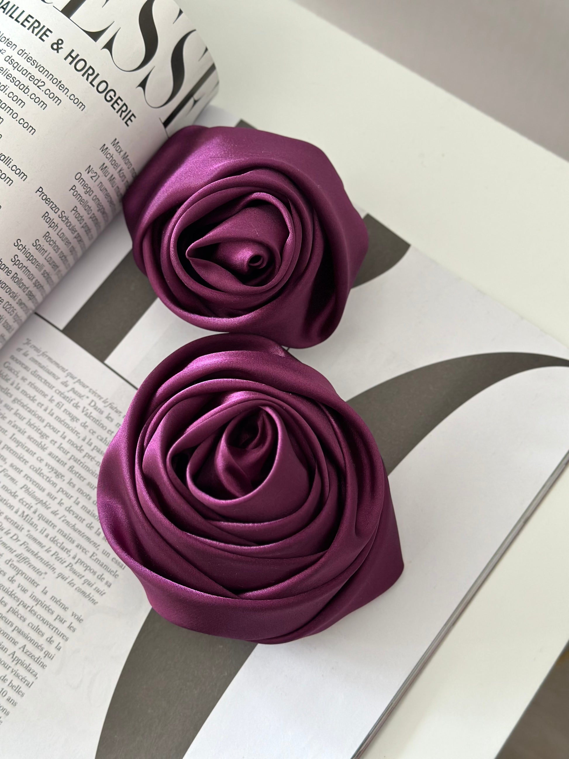 Flor Metalic Wine Pequeño