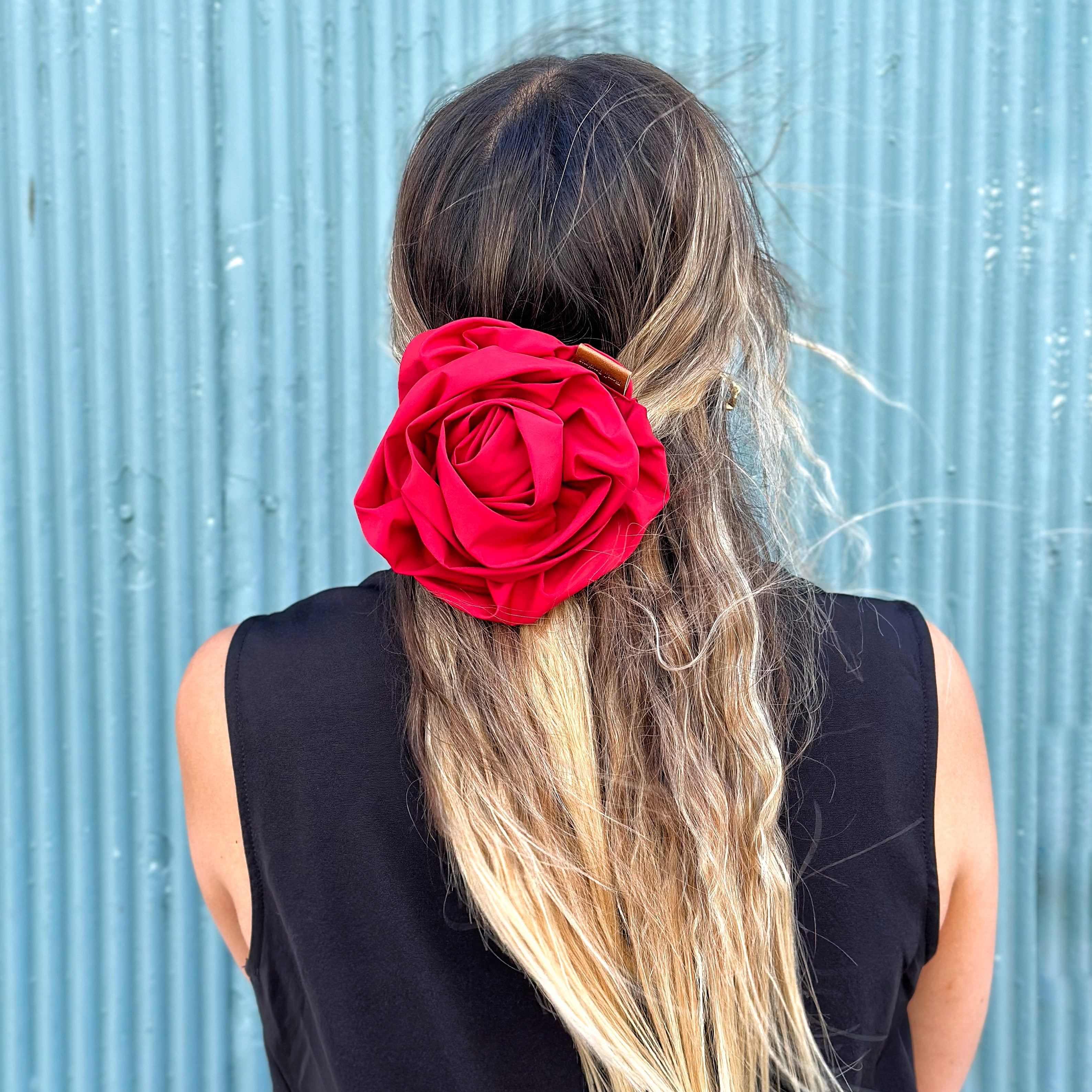 Flor Roja Grande