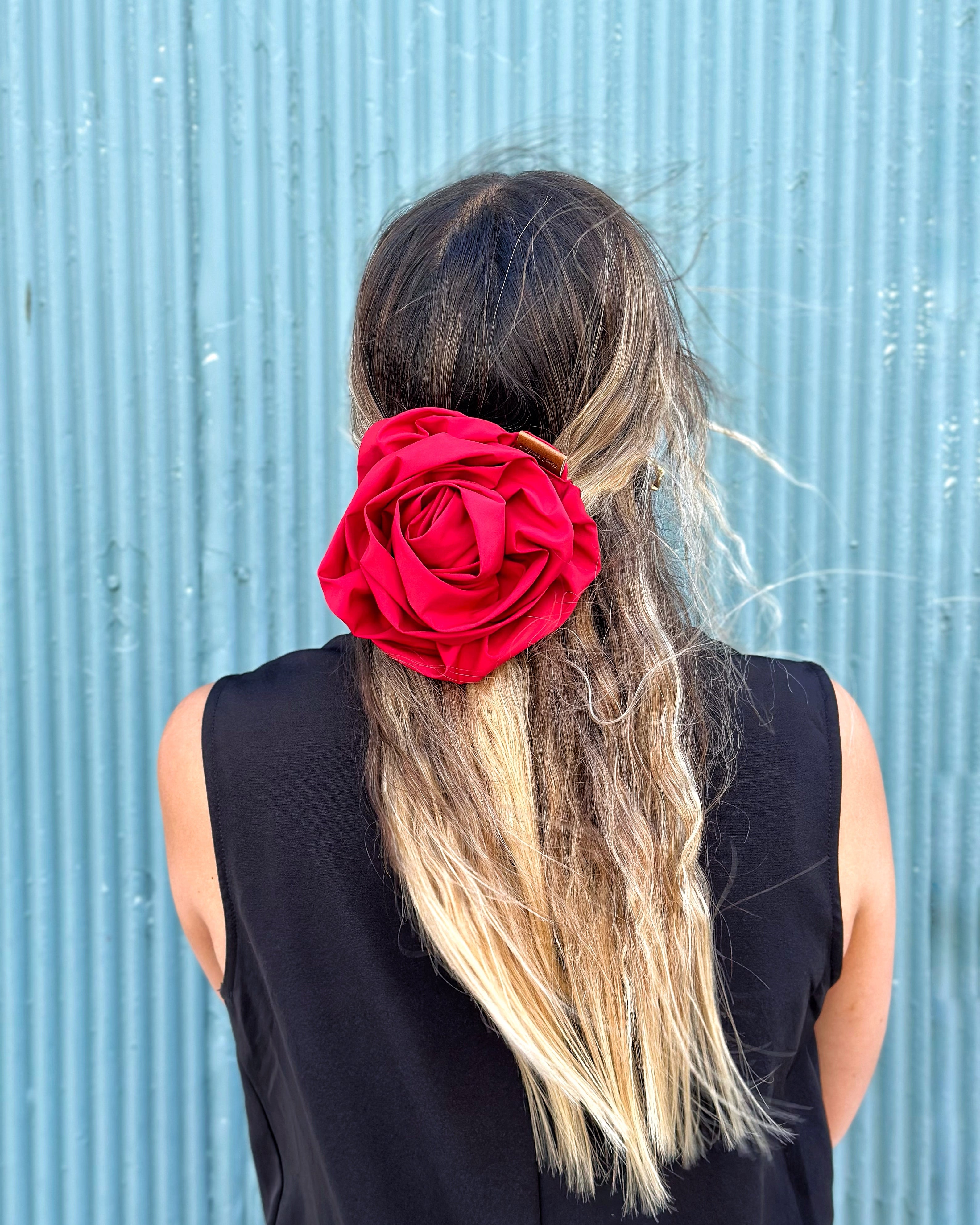 Flor Roja Grande