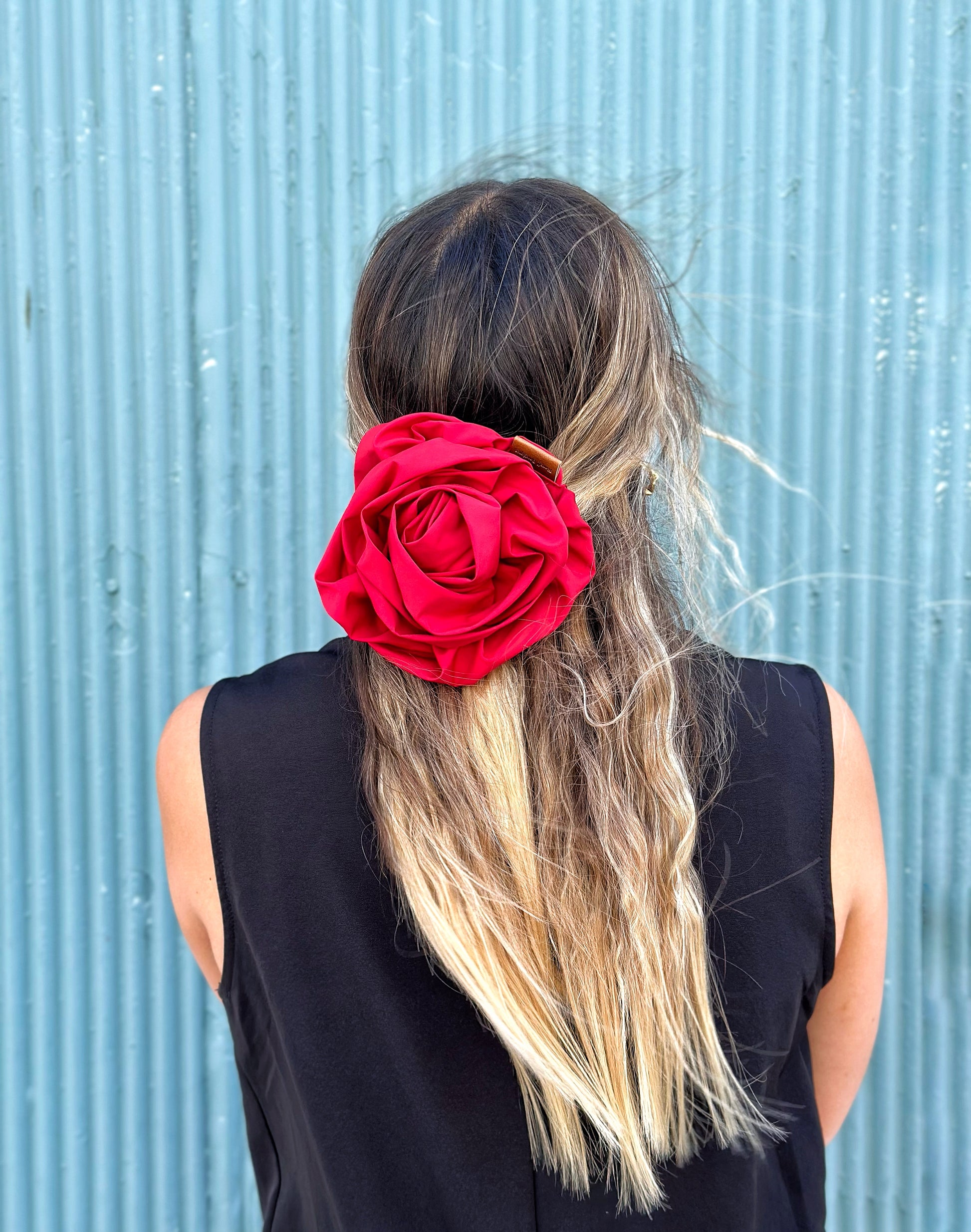 Flor Roja Grande