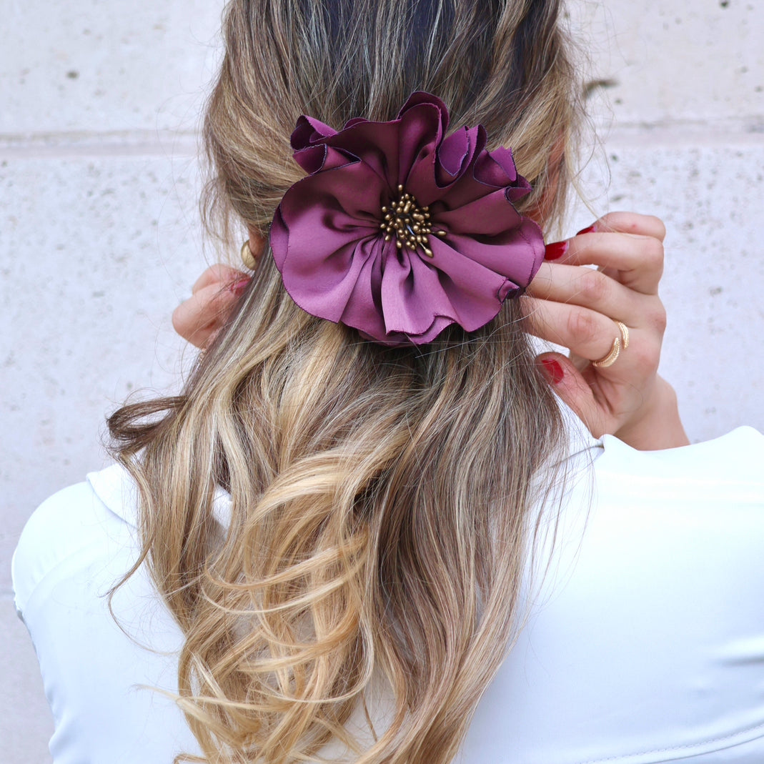 Florentine Scrunchie Violet