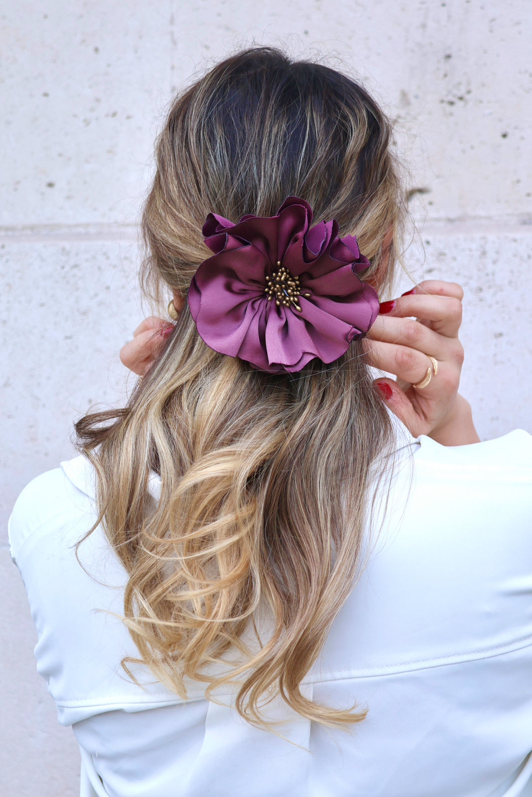 Florentine Scrunchie Violet