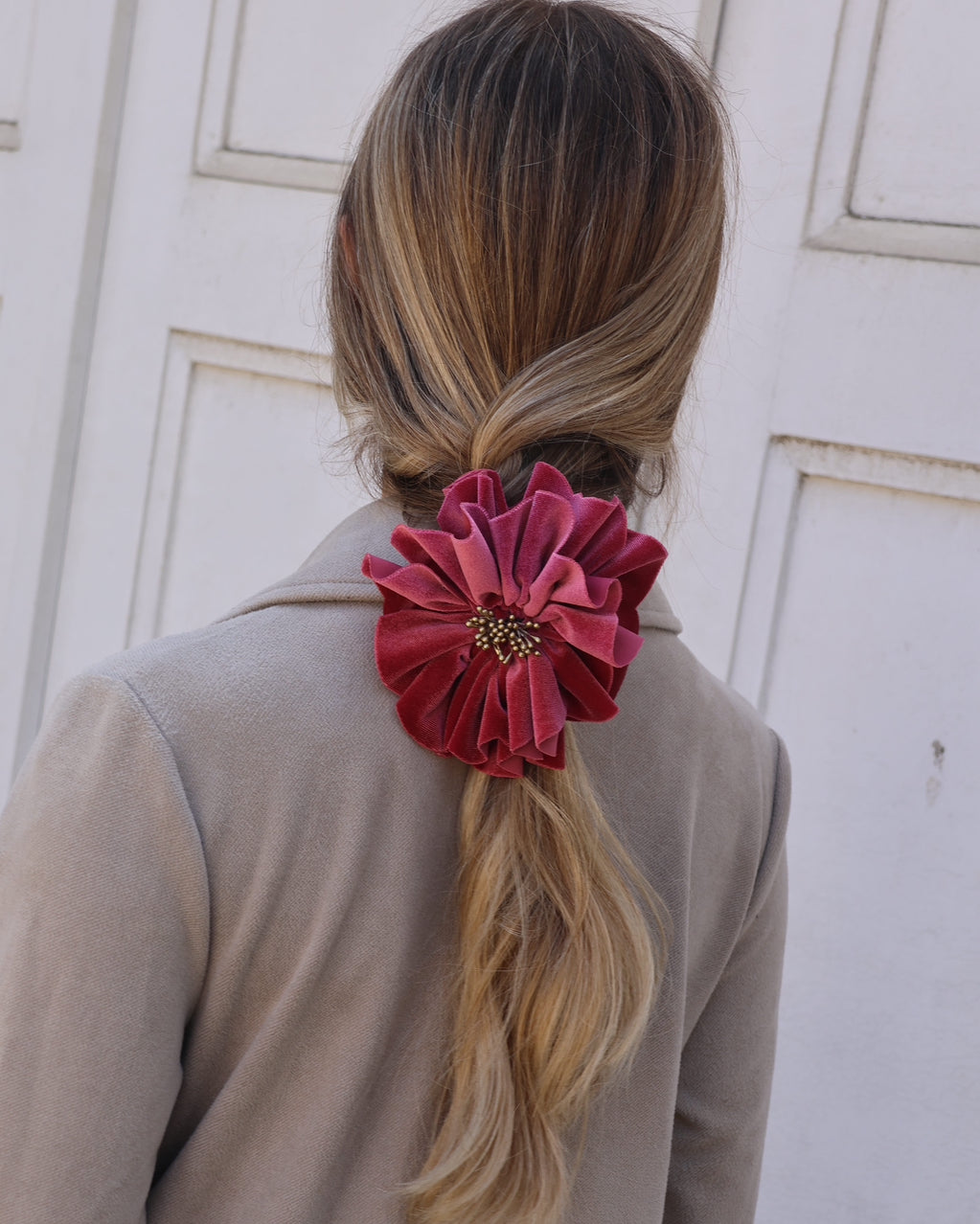SCRUNCHIE ROSA FLORENTINE