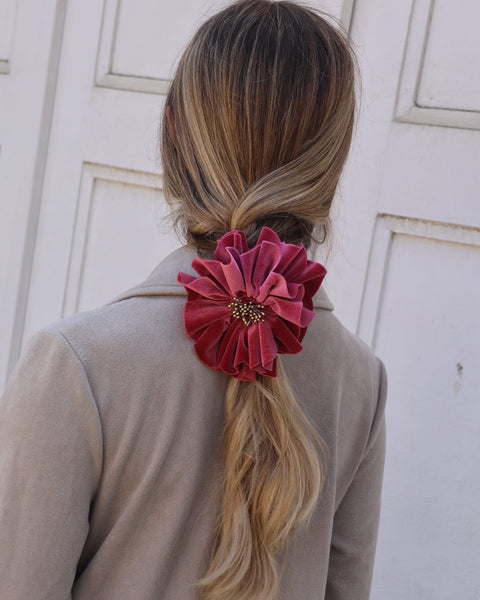 SCRUNCHIE ROSA FLORENTINE