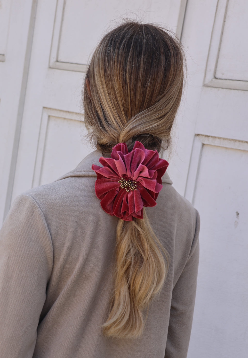 SCRUNCHIE ROSA FLORENTINE