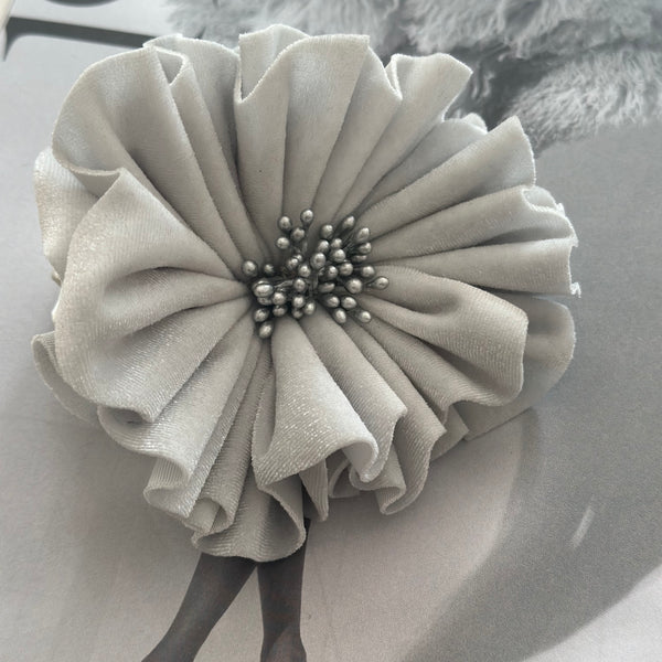 SCRUNCHIE WHITE FLORENTINE
