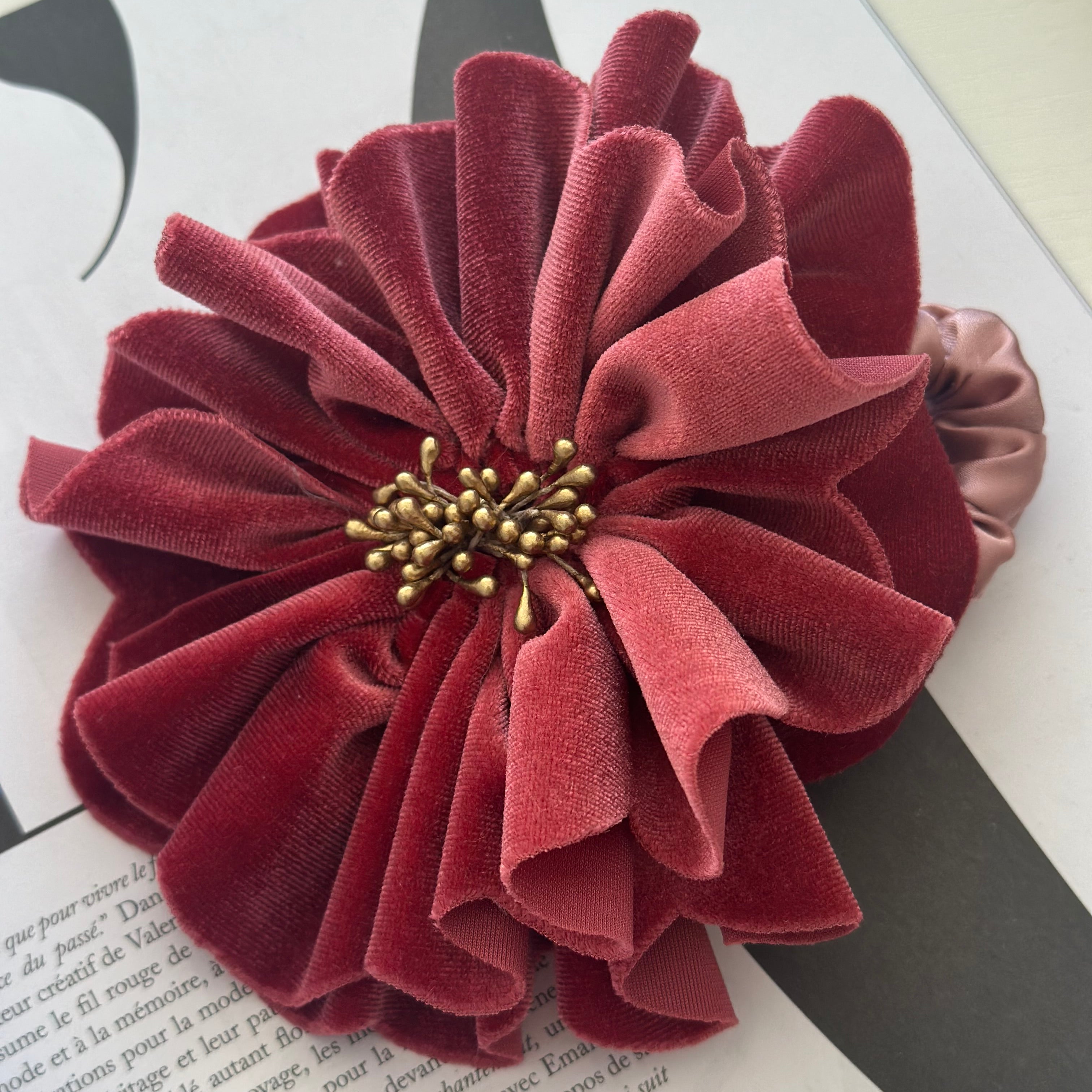 SCRUNCHIE ROSA FLORENTINE