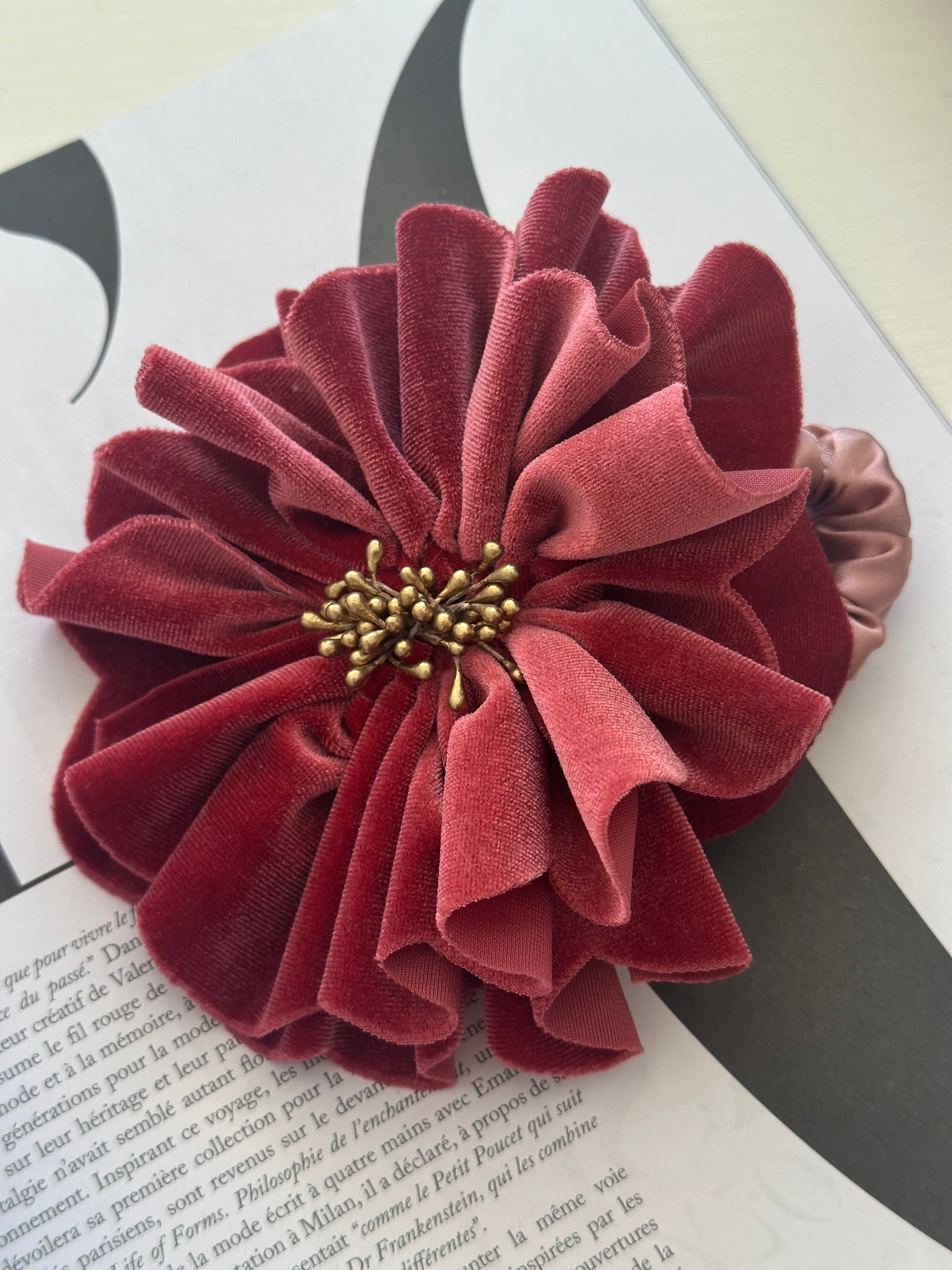 SCRUNCHIE ROSA FLORENTINE