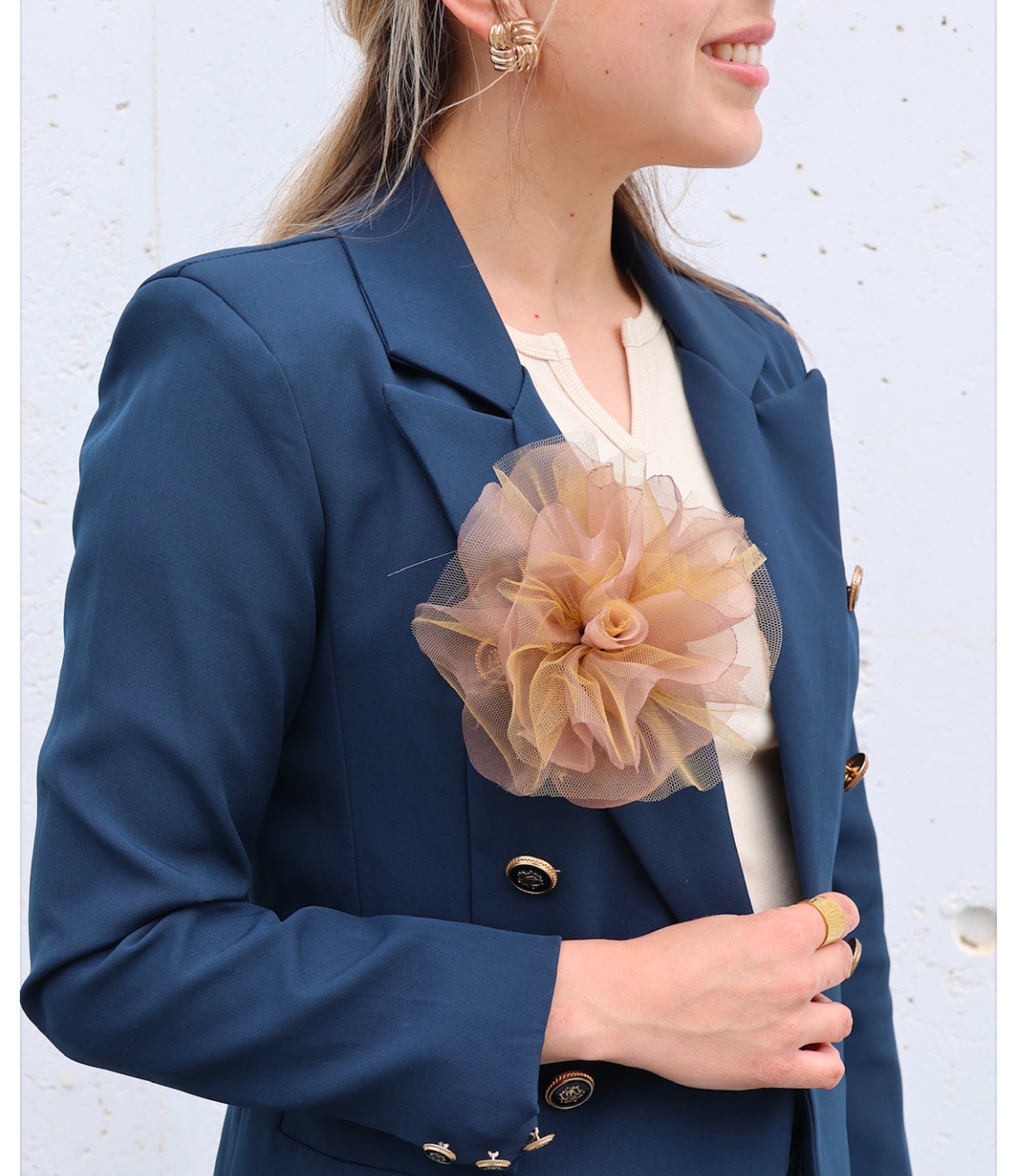 Le Fleur Metalic Beige