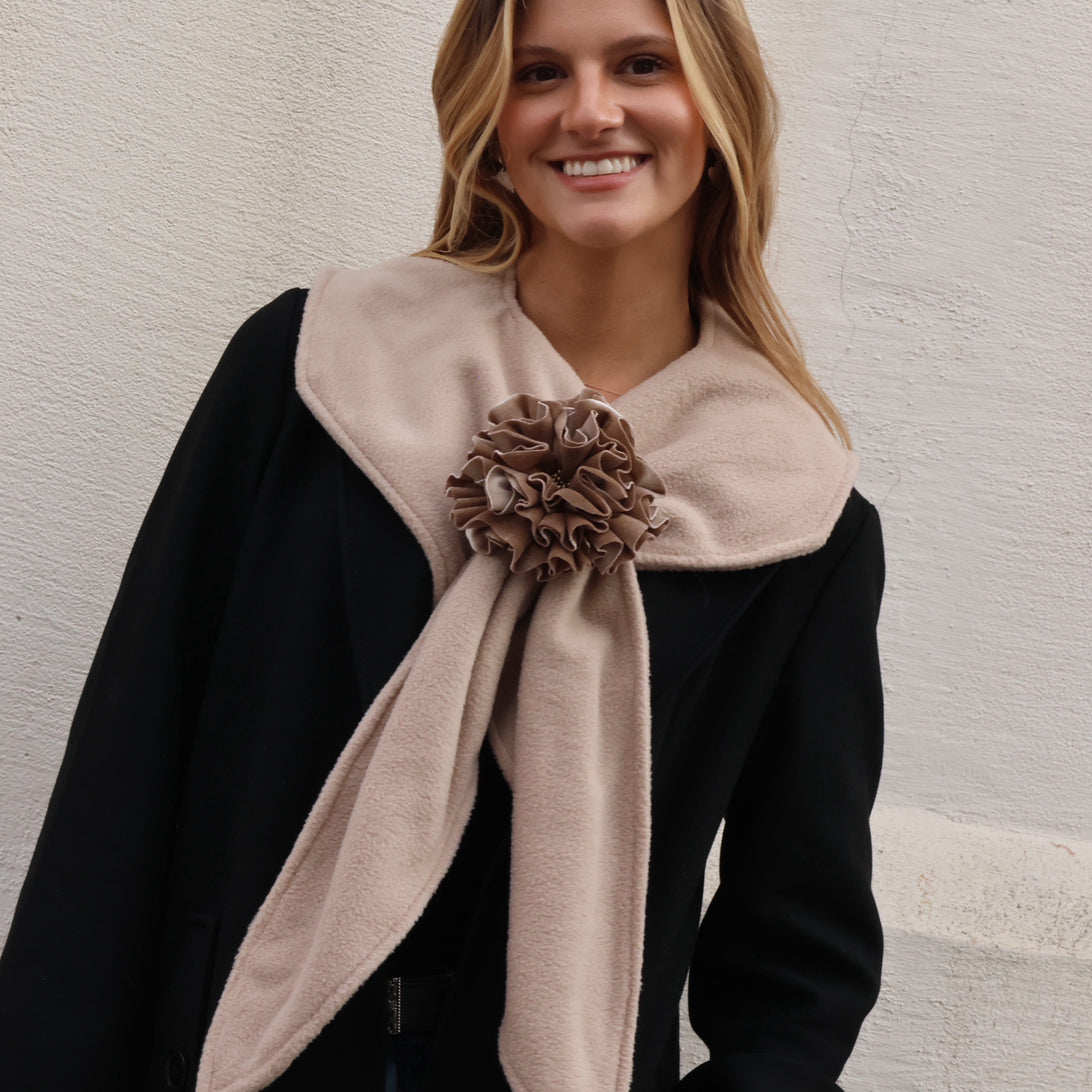 PAÑUELO ROSEIRE BEIGE