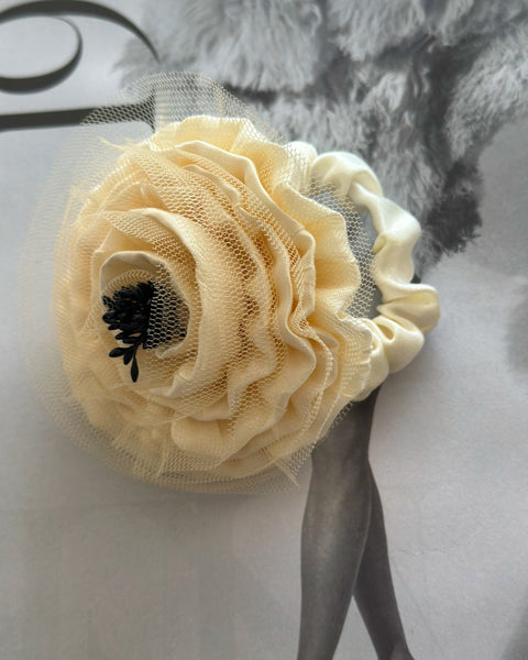 Amour Scrunchie Blanco
