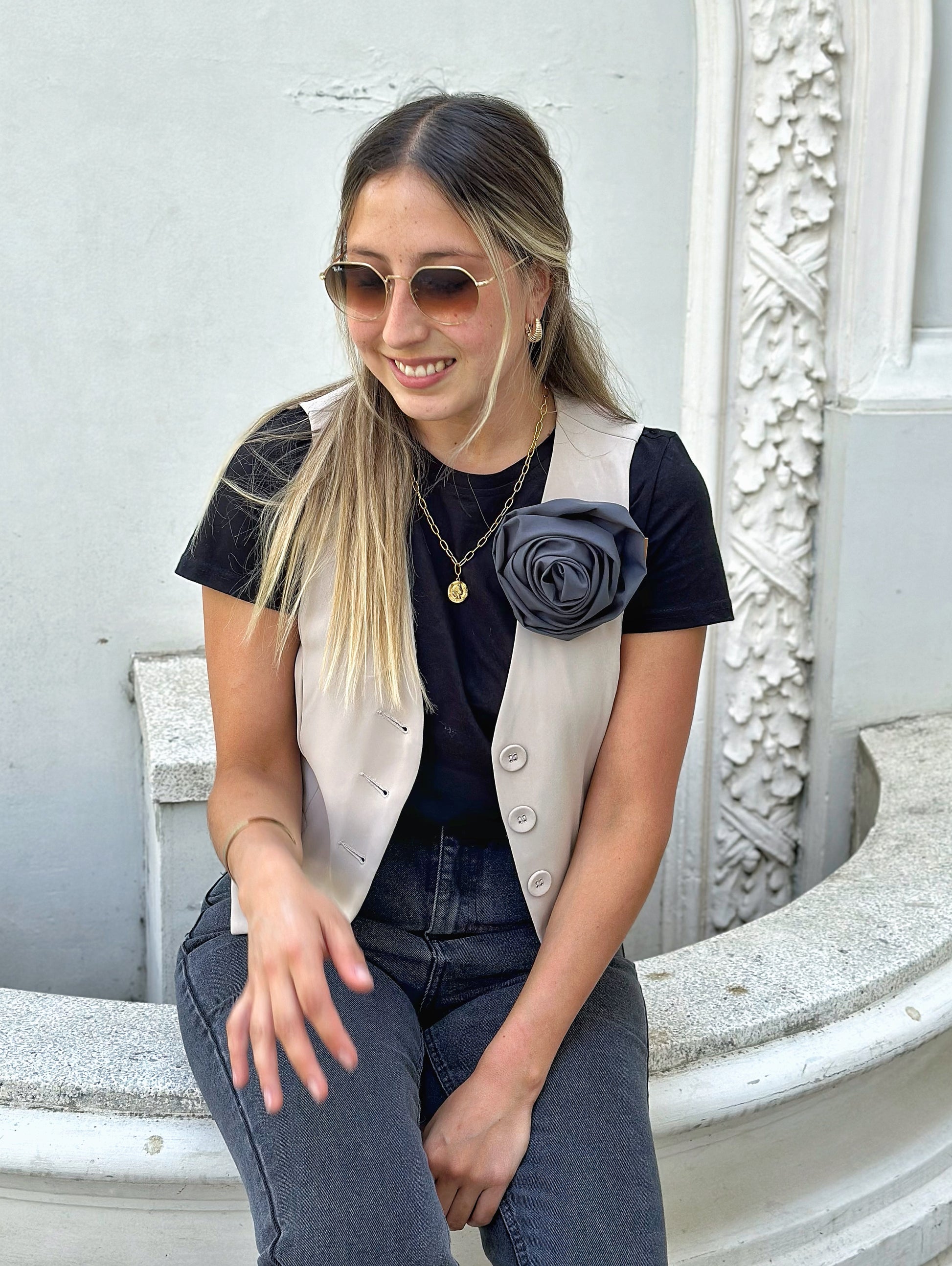Flor Grey Grande
