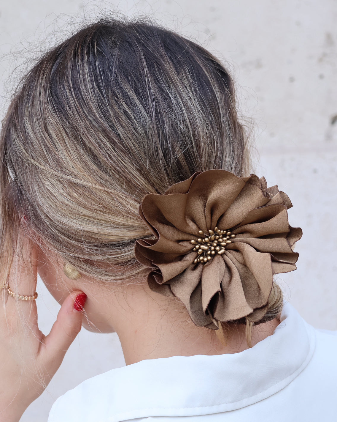 Florentine Scrunchie Gold