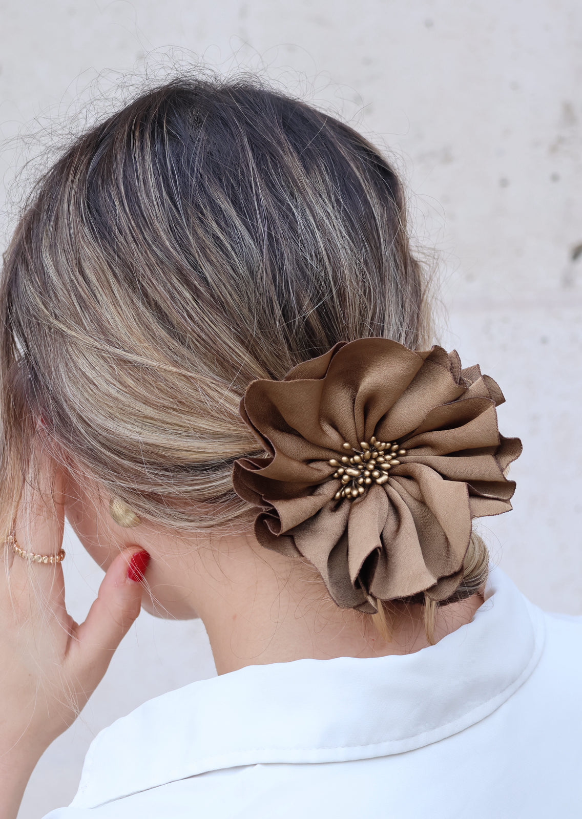 Florentine Scrunchie Gold