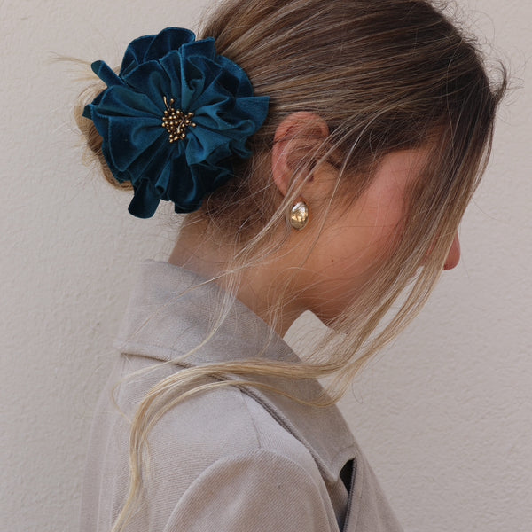 SCRUNCHIE PETRÓLEO FLORENTINE