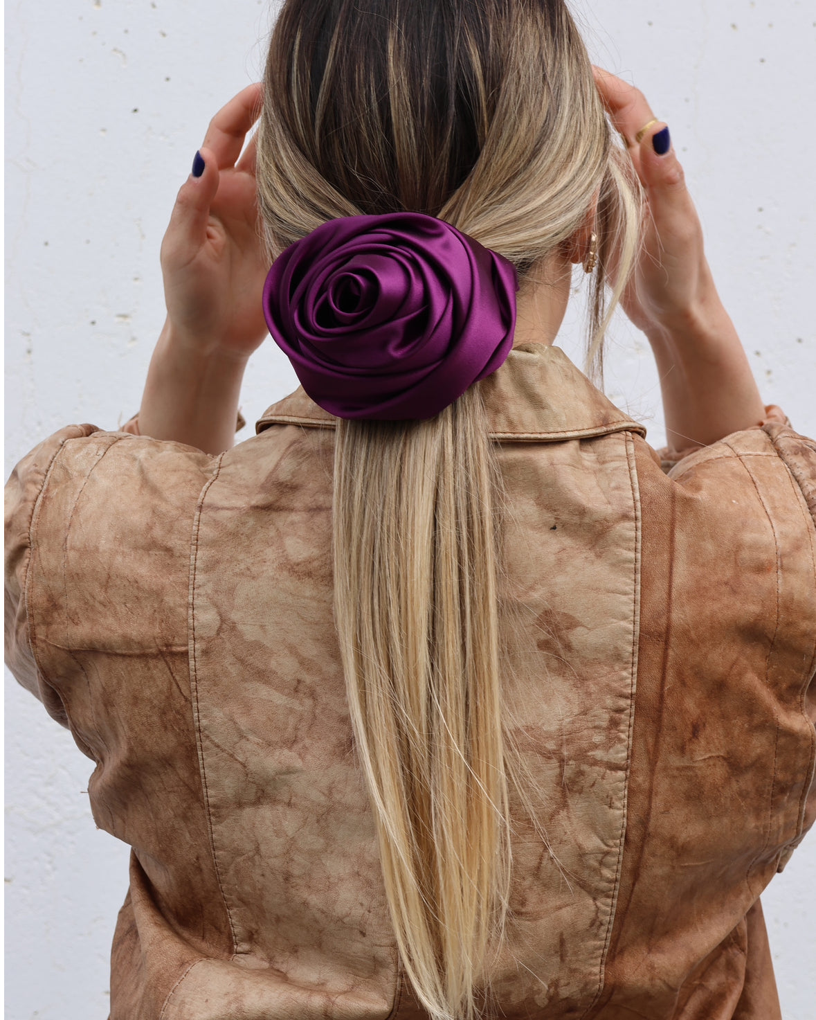 Flor Metalic Wine Grande